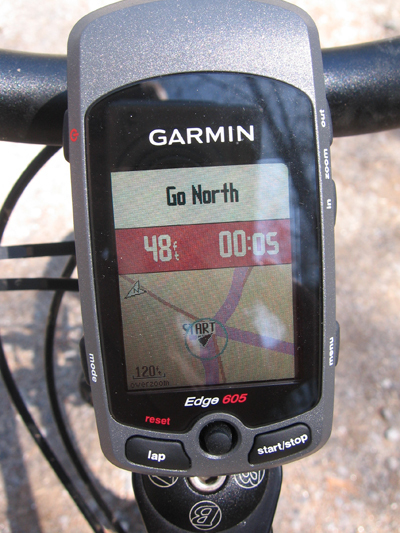 TracklogGarmin Edge 605 - GPS Tracklog