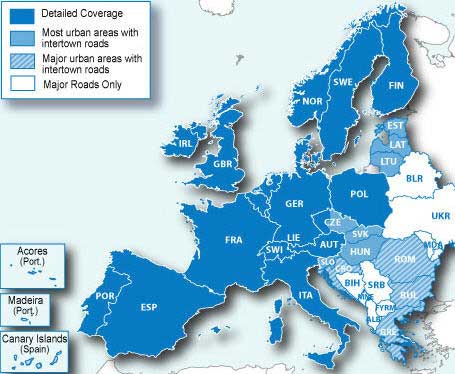 Map Of Europe Test