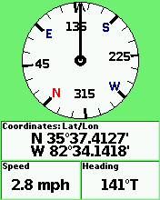 PN-40 compass screen