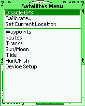 PN-40 satellites menu