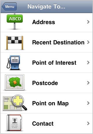 iPhone-navigation