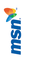 MSN logo on end