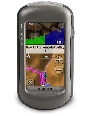 thumbnail image 2 of Bike Handlebar Mount For Garmin Oregon 450 450t Handheld GPS + Bonus Strap 2 of 5