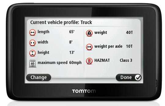 TomTom PRO 7150 Truck