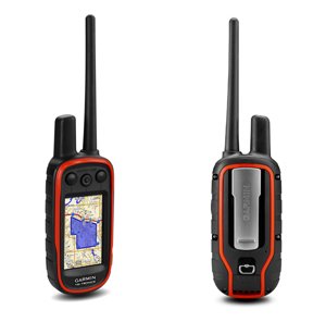Garmin Alpha 100 GPS dog tracker front and rear