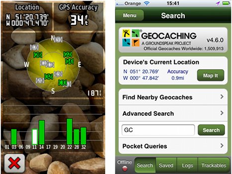 Getting accurate coordinates for hiding geocaches