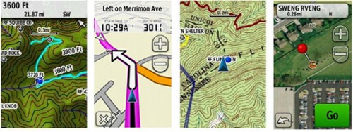 Maps for handheld Garmin GPS