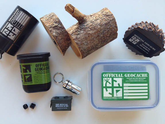 geocaching containers