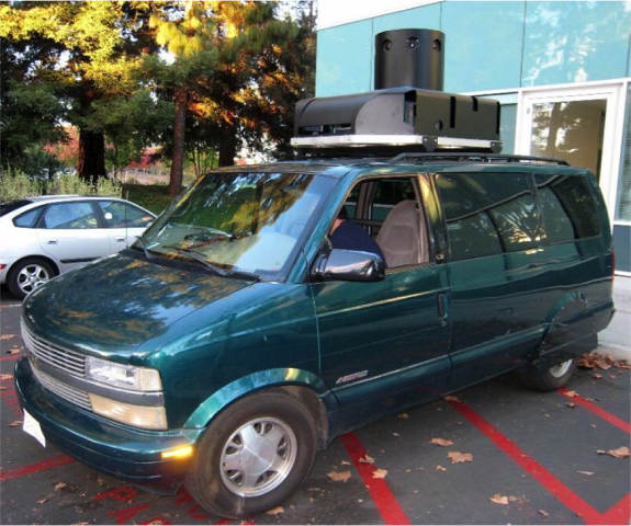 early Google Street View van