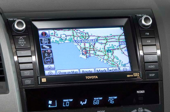 In-dash navigation distracted driving guidleines NHTSA