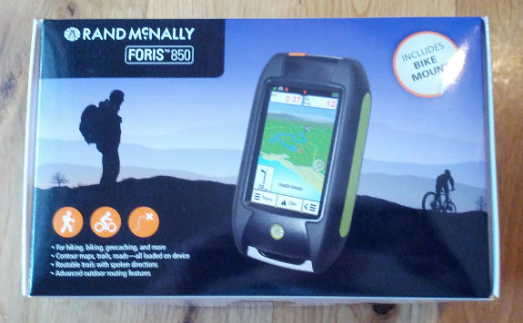 Rand McNally Foris 850 handheld GPS