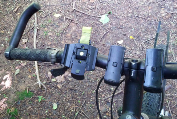 Rand McNally Foris 850 GPS bike mount