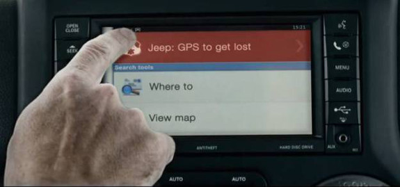 GPS with get lost option