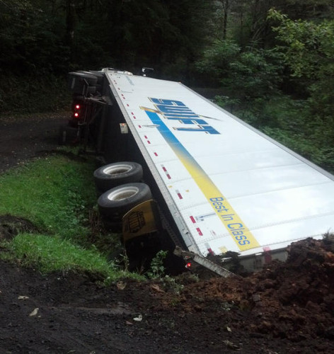GPS Oregon truck accident