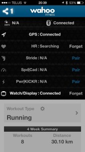 Pairing occurs within the app via Bluetooth
