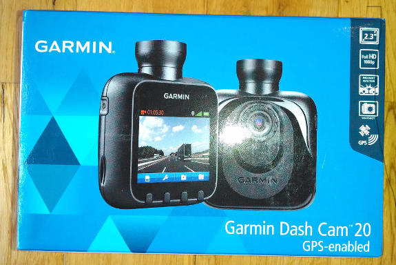 Garmin Dash Cam 20 box