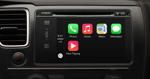 Apple's CarPlay interface