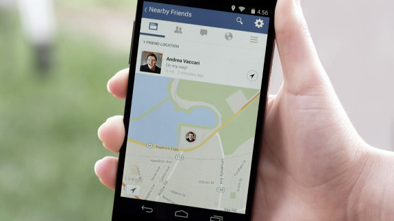 Facebook gets GPS tracking
