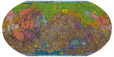 mars geological map